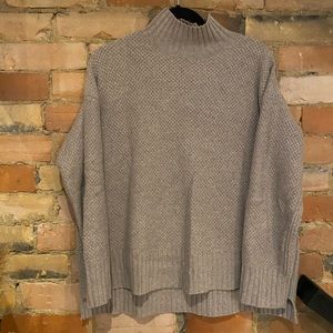 The Oversized Stroopwafel Turtleneck in ReCashmere